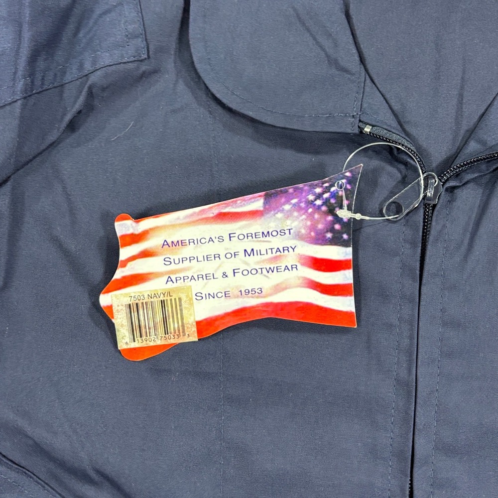 Rothco Flight Suit Mens Large Navy Blue NWT Military Style Coveralls 7503 - Picture 8 of 11